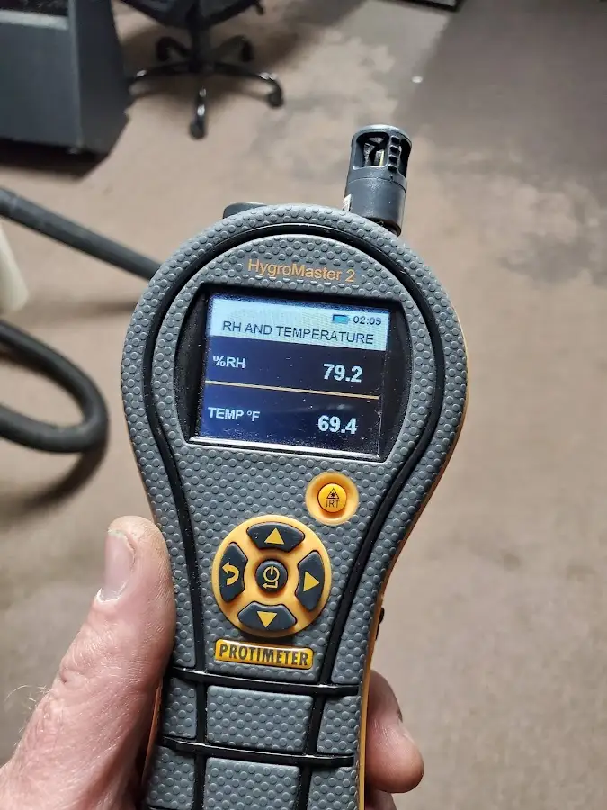 Moisture meter humidity assessment for Fire & Smoke Damage Restoration in Richland