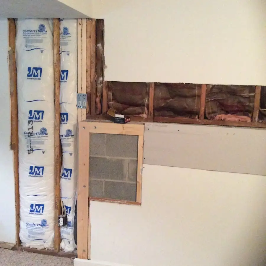 Wall insulation replacement during Odor Removal & Deodorization in Richland